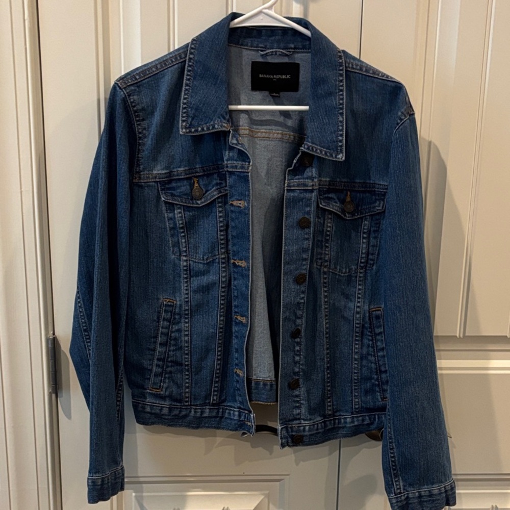 Banana Republic Women's Blue Denim Jacket